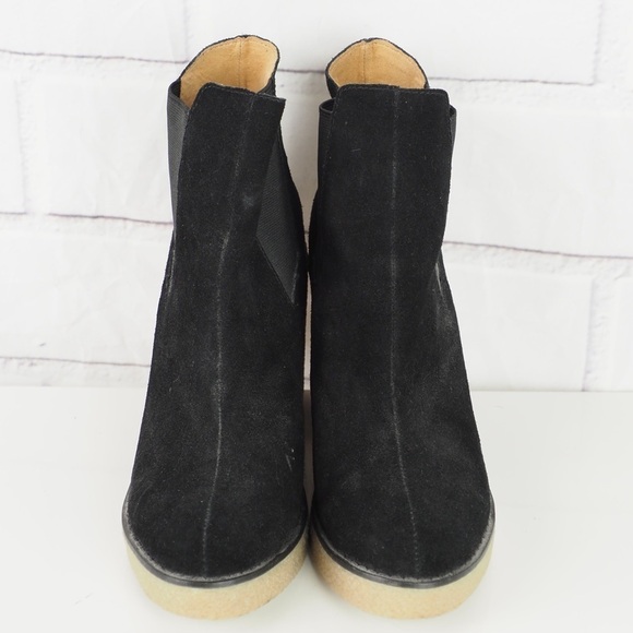 Urban Outfitter 7 Posey Gumsole black suede bootie - Picture 6 of 12